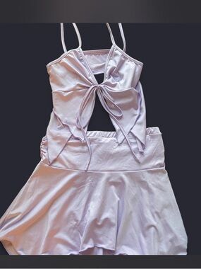 Lilac Skirt Set